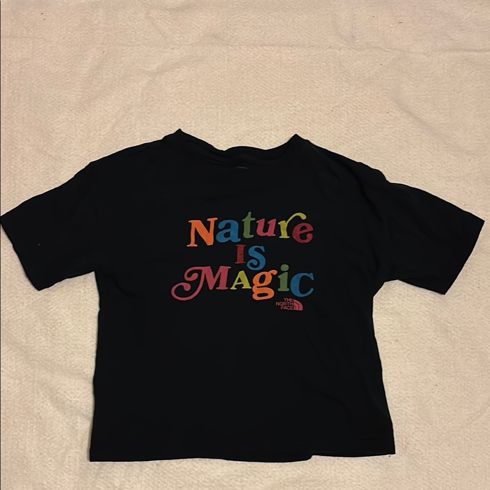 The North Face Kids Black Graphic T-Shirt